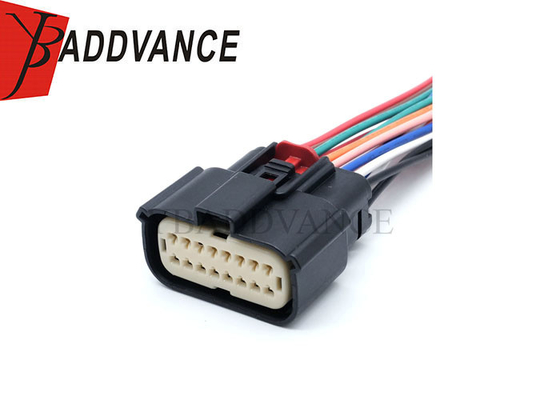 33472-1601 MX150 Series Female Automotive 16 Pin Temperature Sensor Wiring Harness For Ford