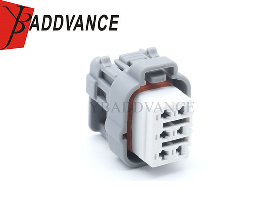 Waterproof Female Electrical Direct Injection High Pressure Fuel Pump 6 Pin Connector