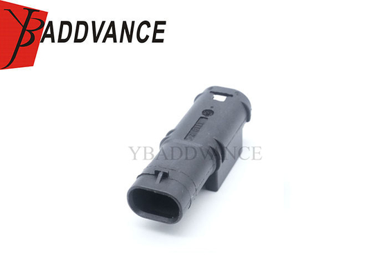 Hot Selling Electrical Male Sealed Black Auto 2 Pin Connector Housing For Cars