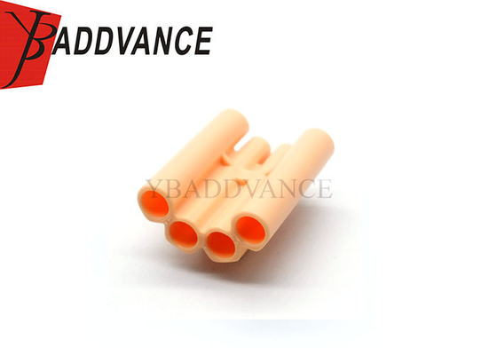 4-1-493 Orange 4 Pin Female Automotive Waterproof Electric Plugs Connector for Fuel Pumps