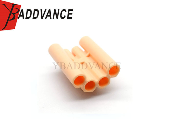 4-1-493 Orange 4 Pin Female Automotive Waterproof Electric Plugs Connector for Fuel Pumps