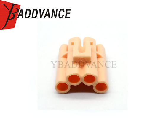 4-1-493 Orange 4 Pin Female Automotive Waterproof Electric Plugs Connector for Fuel Pumps