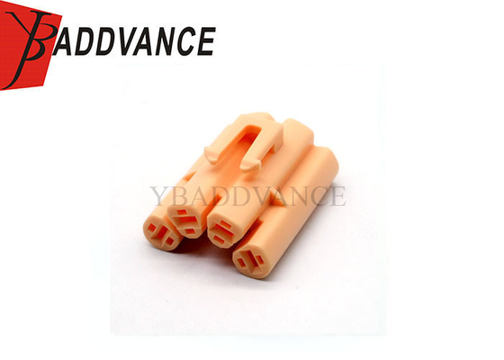 4-1-493 Orange 4 Pin Female Automotive Waterproof Electric Plugs Connector for Fuel Pumps