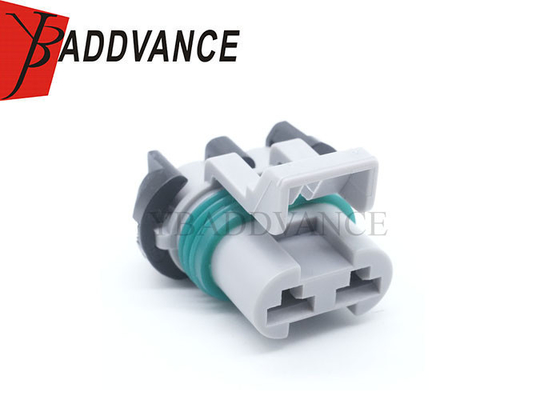 12147067 Female Sealed Waterproof Automotive Plug Connector 2 Pins 15363990