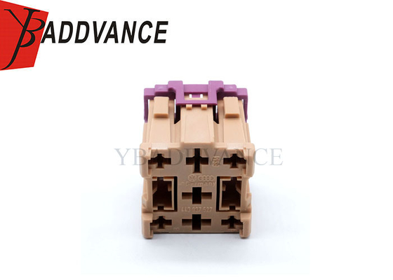 443937527 9 Pin 2.8/4.8mm Electrical Unsealed Female Relay Carrier Connector for Audi VW