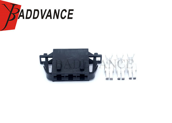 YB Connector 191972703 Female 3 Pin 3.5mm Automotive Unsealed Black VW Connector for Volkswagen Audi