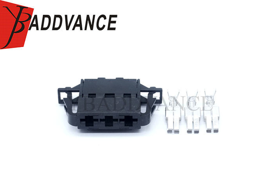 YB Connector 191972703 Female 3 Pin 3.5mm Automotive Unsealed Black VW Connector for Volkswagen Audi