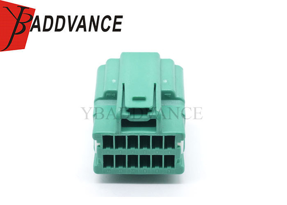 7282-3442-60 Green Male Automotive 12 Pin Yazaki 1.5mm(060) Auto Wiring Harness Connector