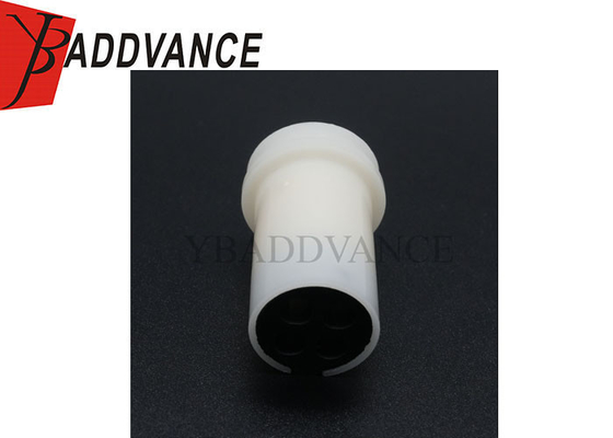 DJ3041Y-2.3-11 Male 4 Pin White Molded Case Unsealed Automotive Connector for Motorcycle