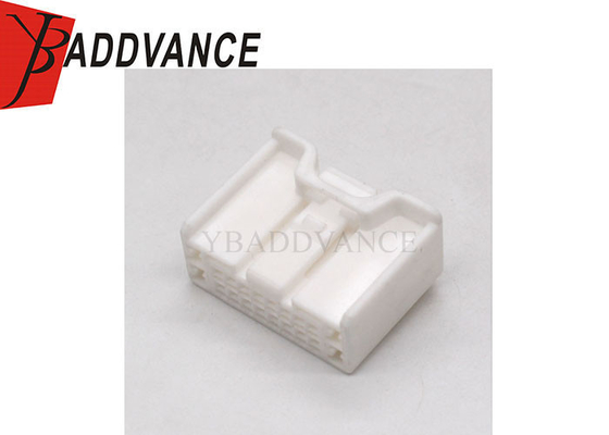 YB Connector 20 Pin Female Unsealed White Wire Connector For Automotive