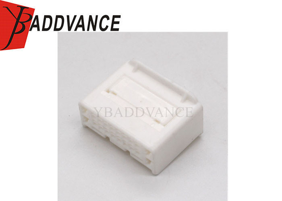 YB Connector 20 Pin Female Unsealed White Wire Connector For Automotive