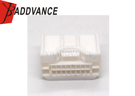 YB Connector 20 Pin Female Unsealed White Wire Connector For Automotive