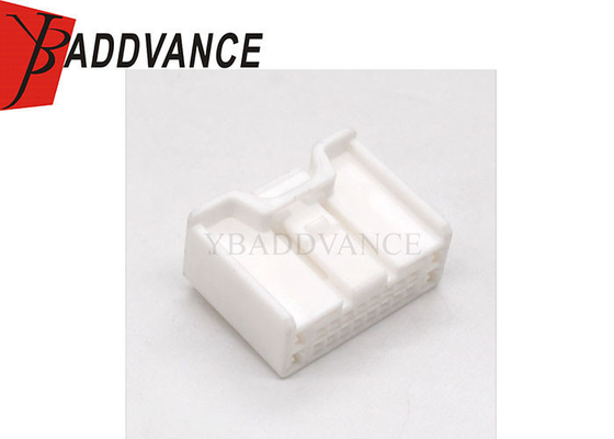 YB Connector 20 Pin Female Unsealed White Wire Connector For Automotive