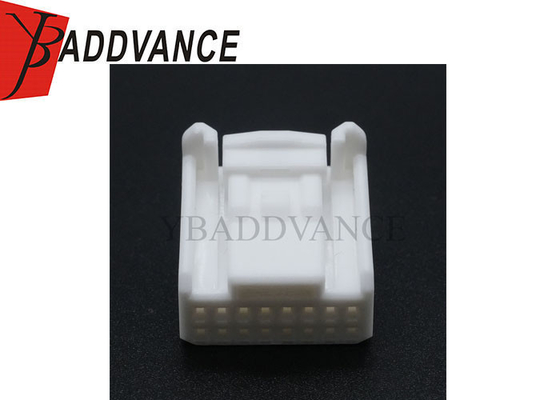 1318386-1 TE Connectivity White 16 Pin Female Auto Electrical Wiring Harness Connector