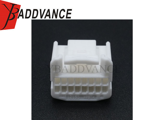 1318386-1 TE Connectivity White 16 Pin Female Auto Electrical Wiring Harness Connector