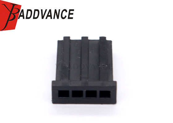 Black Power Plug Female 4 Pin Cable Amp Tyco Connector With Terminals
