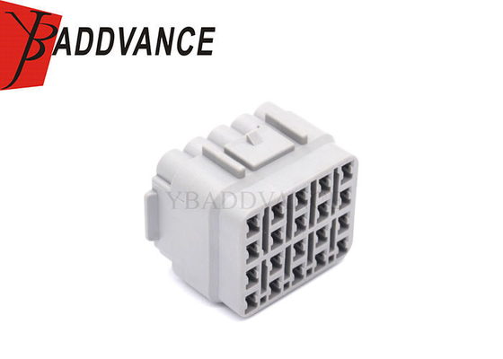 YB Connector 20 Pin Female PA6 GF30 Electrical Connector Black and Grey for Automotive