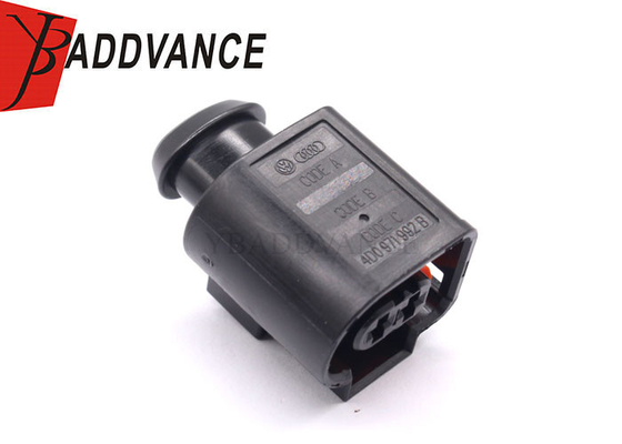 4D0971992B FCI 2 Pin 2.8mm（110) Female Sealed Alternator Connector For AUDI VW