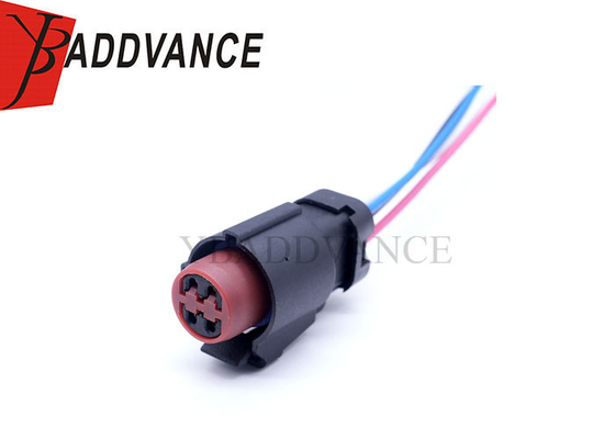 YB Connector WPT-169 4 Pin Female Auto Pressure Sensor Connector Wire Pigtail for Ford