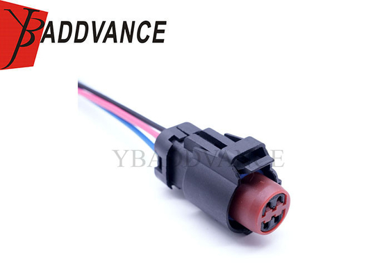 YB Connector WPT-169 4 Pin Female Auto Pressure Sensor Connector Wire Pigtail for Ford