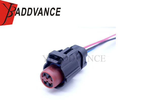 YB Connector WPT-169 4 Pin Female Auto Pressure Sensor Connector Wire Pigtail for Ford