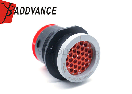 YB Connector AHDP04-24-31PT-BRA Automotive Sealed Female 31 Pin Amphenol Connector