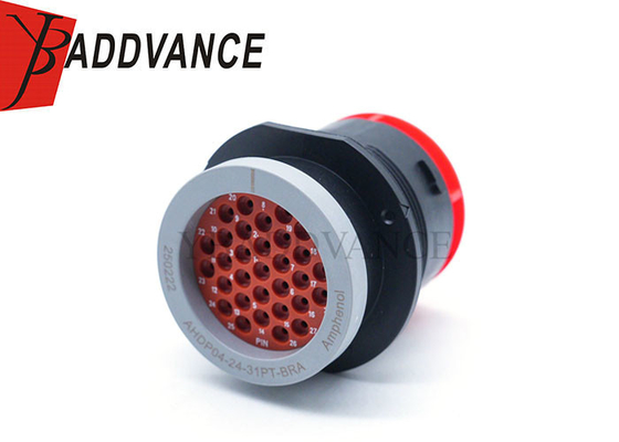 YB Connector AHDP04-24-31PT-BRA Automotive Sealed Female 31 Pin Amphenol Connector