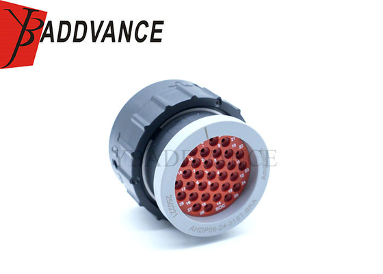 AHDP06-24-31ST-BRA Waterproof 31 Pin Female Thin Diameter Sealed Amphenol Cable Connector
