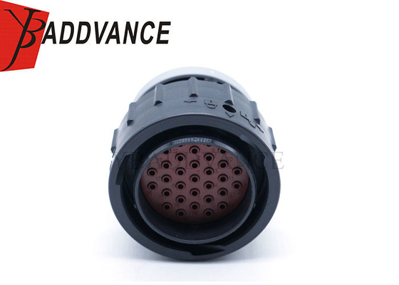 AHDP06-24-31PT-BRA Waterproof 31 Pin Male Sealed Amphenol Cable Connector Comparable to PN HDP26-24-31ST-L017