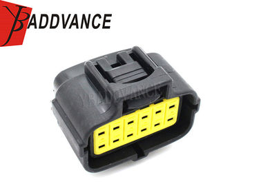 Black AMP Econoseal Connectors , 12 Pin Automotive Connector 174661-2