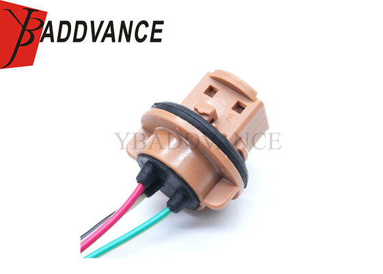 7443 T20 Light Bulb Socket Electric Plug Female Wiring Harness Adapter for Brake Turn Signal Reverse Tail Light