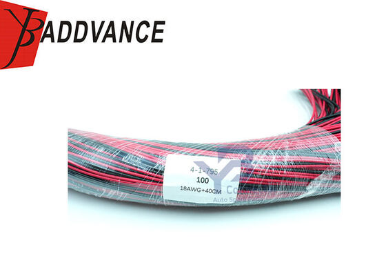 18AWG P/N 43025-0400 4 Pin Micro-Fit 3.0 Dual Row (4 Circuits) Female 40cm Long Cable Wire Harness