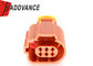 Orange 1.5 Mm Throttle Position Sensor Connector 6 Way Sealed 284717