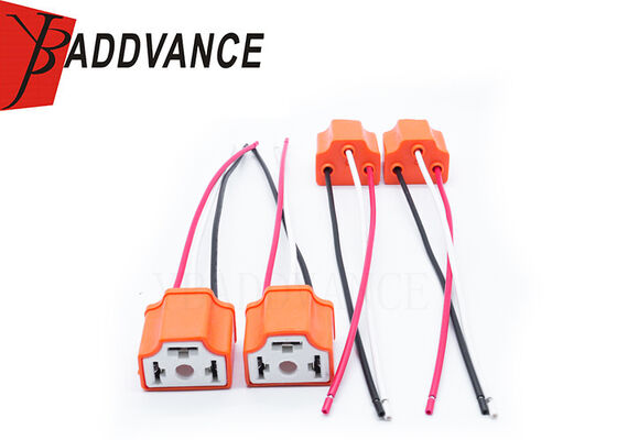 Wholesale Heavy HB2 H4 12V 24V Led Headlight Bulb Holder 9003 Wiring Harness Plug  Pigtail for H4 LED Trucks