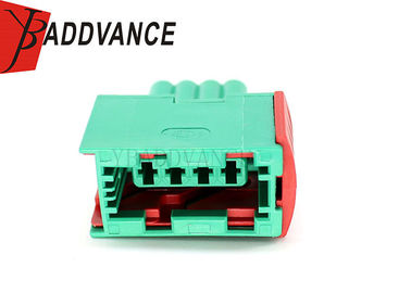 Green 4 Pin ECU TE Connectivity AMP Connectors 3.5 Series 144998-6 For Automotive