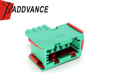 Green 4 Pin ECU TE Connectivity AMP Connectors 3.5 Series 144998-6 For Automotive