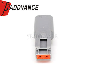 2 Hole Deutsch Te Connectivity Rectangular Housing Connector DT04-2P