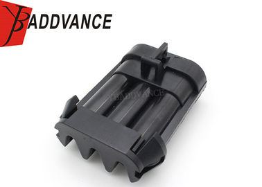 Male Black 630 Series 3 Pole Wire Harness Auto Connector 46 AMPS 15358681 12124686