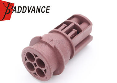 Brown 4 Pin Female Engine Knock Sensor Connector For Range Rover Vogue L322