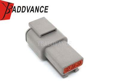 3 Pin Male DTM Housing Connector with Wedgelock and Terminals DTM04-3P ATM04-3P