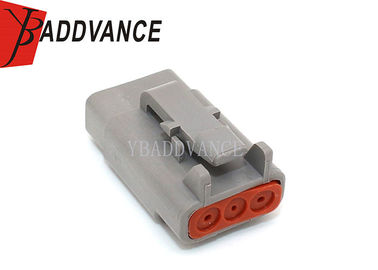 Rectangular Housing Deutsch DTM Connector 3 Pin DTM06-3S ATM06-3S ISO 9001 Certified