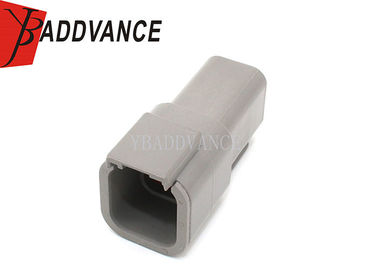 6 Position Male TE Connectivity Deutsch Connectors DTM04-6P Grey Color