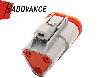 DT06-3S Deutsch 3 Pin Connector , Deutsch Waterproof Connectors For Car /  Bus / Truck