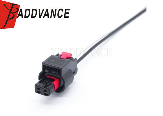 1-1924067-1 2 Pin Black Wire harnesses Connector with B66A2, CE2282, Tyco/AMP/TE Connectivity/AMP