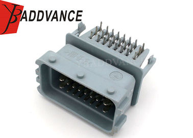 24 Pin Rectangular Car ECU Connector HCCPHPE24BGYB90F HCCPHPE24BKA90F