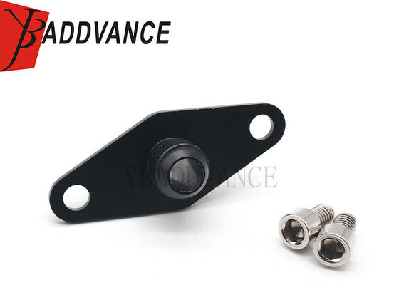 FRF6AN-LC Fuel Rail Fitting Oil Drain Flange Fit Evo 7 8 9 DSM 3S BMW S1000RR M1000RR