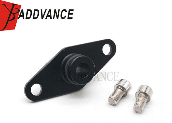 FRF6AN-LC Fuel Rail Fitting Oil Drain Flange Fit Evo 7 8 9 DSM 3S BMW S1000RR M1000RR