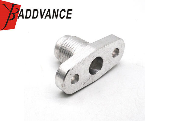 MR258477 10AN Turbo Oil Drain Fitting With Flange Gasket Two Mounting Bolts For Mitsubishi Turbochargers