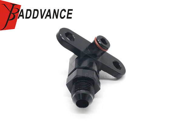 High-Flow Fuel Rail Adapter Fitting (AN6 Male Flare) for T-oyota (1JZ, 2JZ, 4AGE) S-ubaru (EJ20, EJ25), and Mitsubishi