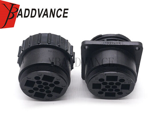 207485‑1 207486‑1 TE AMP CPC Series 16 Pin Circular Connector Male Female Mixed Power Signal Connector Housing